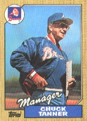 1987 Topps Baseball Cards      593     Chuck Tanner MG